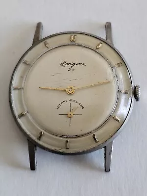 Rare Vintage Buler Longine 21?? Manual Winding Men’s Watch Swiss Made  • $0.99