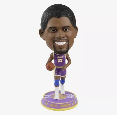 Magic Johnson Los Angeles Lakers Variant Bighead Bobblehead FOCO NEW ORIG BOX • $80