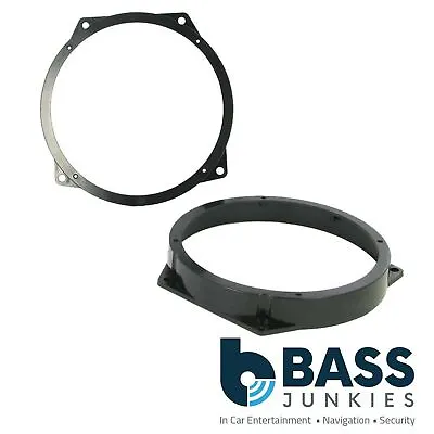 BMW Mini R53 Cooper 165mm 17cm 6.5  Front Door Car Speaker Adaptor Ring Brackets • £12.79