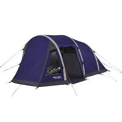 Eurohike Rydal 400 Air Tent With Sewn-In Groundsheet For Porch Pump Included • £384