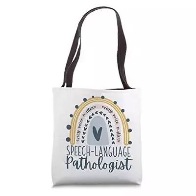 Every Voice Matters Slp Gift For Speech Therapist Tote Bag • $27.40