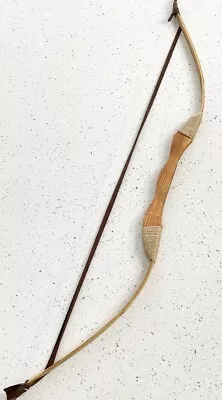 Vintage Hungarian Style Handmade Longbow Horsebow Archery Wood • $126.65