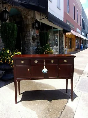 Grand Mahogany Sideboard Crafted By Craftique 20th Century • $1276