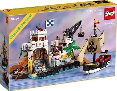 LEGO Icons Pirate_10320 Eldorado Fortress _ Brand New And Sealed • $364.99