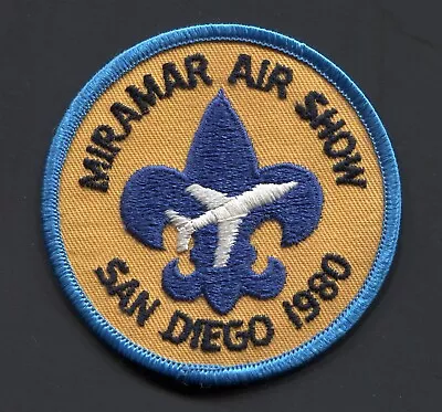 ⚜ Scouts BSA San Diego-Imperial Council Patch MCAS Miramar Air Show 1980 Marines • $19.80