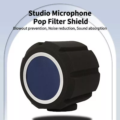 Microphone Wind Shield Pop Filter Isolation Ball For Recording Studios Mic V8P9 • $22.95