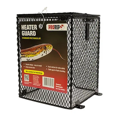 £12.71 • Buy Pro Rep Heater Guard Standard Rectangular Reptile Bulb Guard Ceramic Easy Open