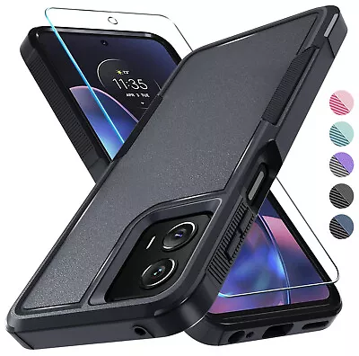 For Motorola Moto G 5G 2024 2023 Phone Case With Screen Protector Hybrid Cover • $5.29