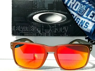 Oakley TROY LEE Holbrook Red Gold SHIFT POLARIZED Galaxy RUBY Sunglass 9102-T5 • $138.88