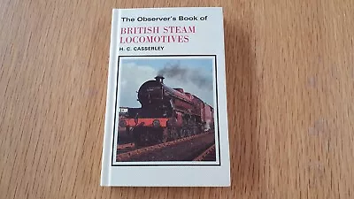 Observers Book Of British Steam Locomotives (1979) • £6.50