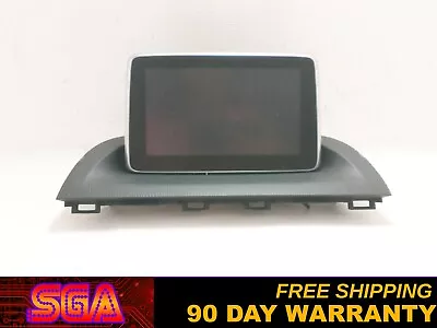 2014-2016 Mazda 3 Navigation Dash Radio Touchscreen Display Unit Bhp1 61 1j0d • $189.90