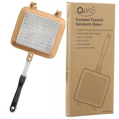 £16.45 • Buy Stovetop Toasted Sandwich Maker Gas Electric Ceramic Hob Camping Fishing Panini