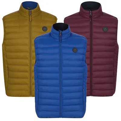£23.99 • Buy Tokyo Laundry Men's Gilet Quilted Puffer Body Warmer With Fleece Lined Collar