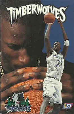 1996-97 Minnesota Timberwolves NBA Basketball Media Guide • $3.49