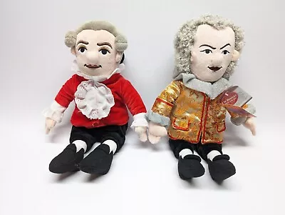 Little Thinkers 12  Musical Wind-up Plush Doll Lot Bach + Mozart Classical Music • $29.99