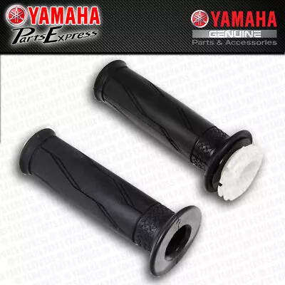 New Yamaha Yzf-r6 Yzf-r1 R6 R1 S M Yzfr6 Yzfr1 Oem Grips W/ Throttle Tube Set • $49.95