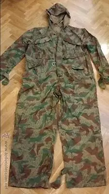 $220 • Buy Bulgarian Camo Splinter Jumpsuit Coverall Soviet Bulgaria Para Commando M-l