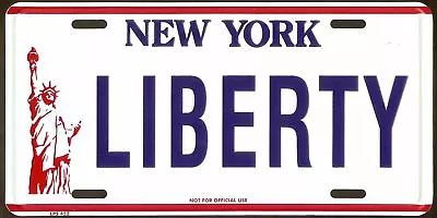 New York Liberty Metal License Plate Auto Tag #452 • $9.99