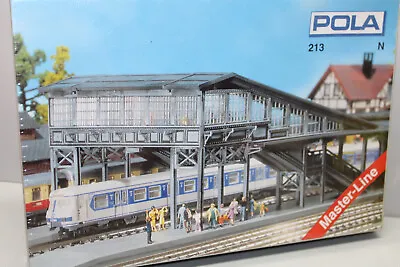 POLA 213 Building Kit Platform Overpasses N Gauge Boxed • $31.26