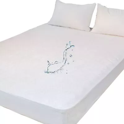 Waterproof Twin XL Mattress Protector For College Extra Long Twin Bed Bamboo ... • $18