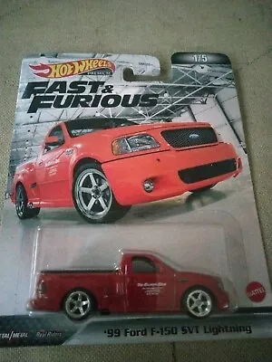 Hot Wheels *fast & Furious* *motor City Muscle* *ford F-150 Svt Lightning* Vhtf • $1.99