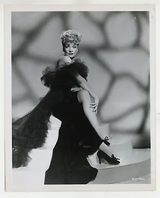 Marlene Dietrich 1942 Original Glamour Portrait Photo Stunning Leggy Pose J9988 • $199