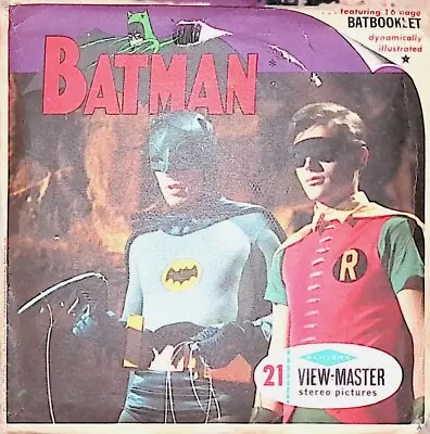 Batman 1966 Adam West Burt Ward Viewmaster Reels • $30