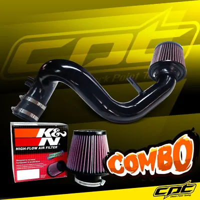 For 11-15 Sonata 2.4L 4cyl Black Cold Air Intake + K&N Air Filter • $151.96