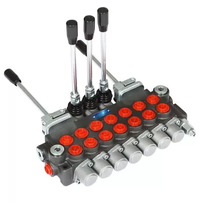 Hydraulic Directional Control Valve 7 Spool 11GPM40LBSPP Interface 2 Joystick • $143.45