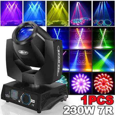 7R 230W Moving Head Light RGBW Stage Lighting LED DMX Beam Disco DJ Party W/Case • $309.99