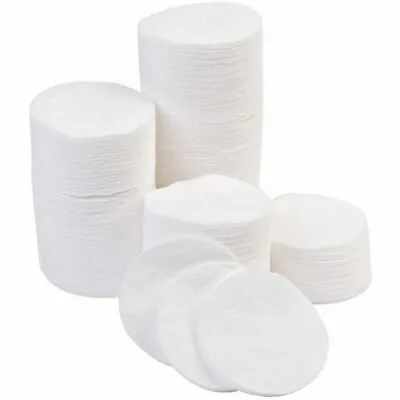 Cotton Wool Round Face Lint Free Pads Soft Absorbent Health & Beauty Make Up  • £2.49
