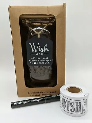 Splosh Wish Jar For  Engagement Adding Special Engagement Messages-Friends Gift • $29.95