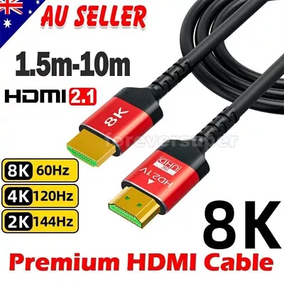 1-10M HDMI Cable 4K 8K  Ultra HD Cord For HD TV For XBOX PS5/4 Switch High Speed • $9.49