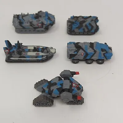 Micro Machines Military JF Trak 40 Transports Boat Gray/Blue/Black Camo • $24.99