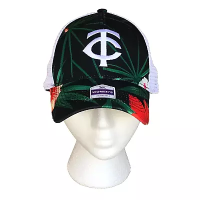 Women's Minnesota Twins Trucker Snapback Hat Tropical • $16.99