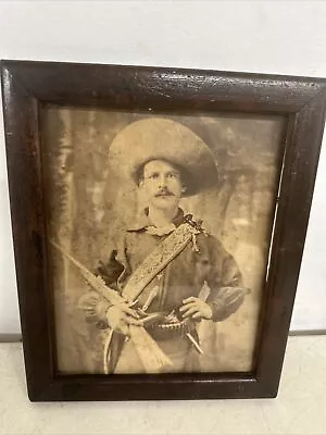 Vintage Photo - Spanish American Soldier 7” X 9 1/4” Pancho Villa? • $199