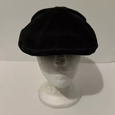 H&M Newsboy Cap Golf Driver Gatsby Hat Adult Black • $14