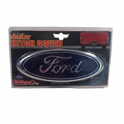 Bully CR211 2  Receiver Universal Chrome Hitch Cover With Ford Logo 1-1/4  New • $21.99