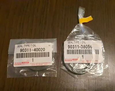 1JZ VVTI Genuine Toyota OEM Cam Seals (Pair) - 90311-40020 & 90311-38056 • $25