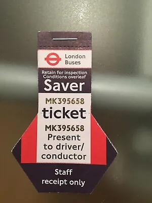 London Bus Ticket • £2.99