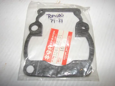 Suzuki RM100 NOS Base Gasket OEM 11241-40201 Models 79-81 Vintage • $4.89