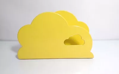 IKEA Yellow Cloud Napkin Serviette Letter Mail Holder Rymlig 90s Vintage Metal  • $29.95