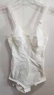 Pre Owned Playtex I Can't Believe Its Not A Girdle Wire Free Bodysuit Shaper 34B • $82.02