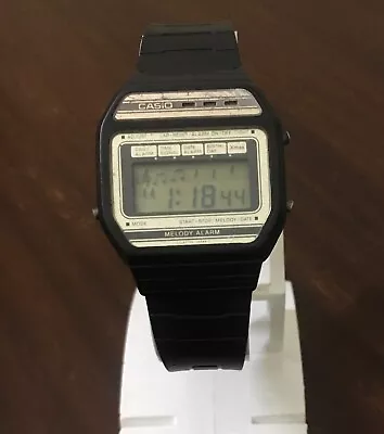 Vintage Casio Melody 407M-52 Men's Watch For Parts And Repair • $99