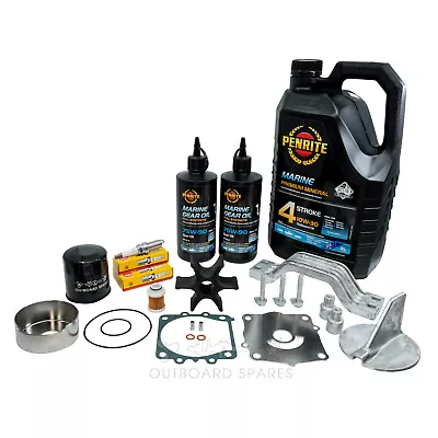 Yamaha Annual Service Kit With Anodes & Oils For F115hp 4 Stroke Outboard • $413.32