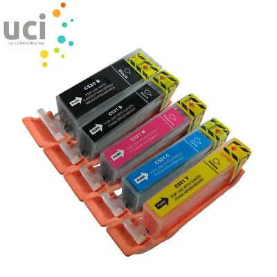 £8.90 • Buy 5 Ink Cartridges For Canon MP540 MP550 MP560 IP3600 IP4600 IP4700 MP630 NON-OEM