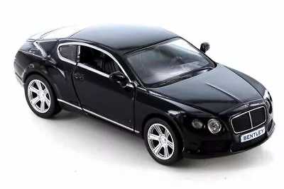 Bentley Contenental GT V8 Black - RMZ City 555021 - Diecast Model Toy Car • $6.99