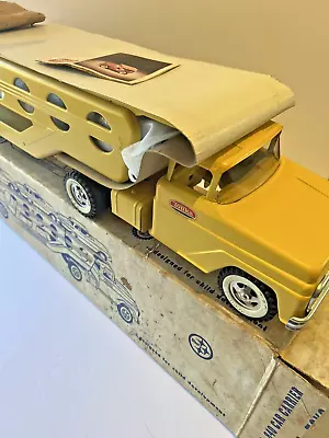 MIB - Vintage 1962 Tonka Car Carrier 840 And Box • $650