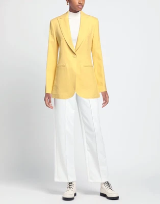 $50.07 • Buy RRP €380 VAKKO Blazer Jacket US0 IT36 S Single Breasted Peak Lapel Made In Italy