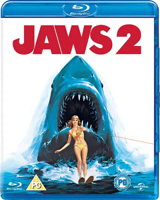 Jaws 2 Blu-Ray (2016) Roy Scheider Szwarc (DIR) Cert PG FREE Shipping Save £s • £16.98